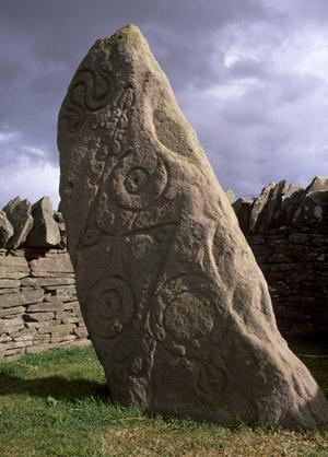 Examples of Pictish symbols found in Scotland (Image: Patrick Dieudonne/Robert Harding/Rex Features)